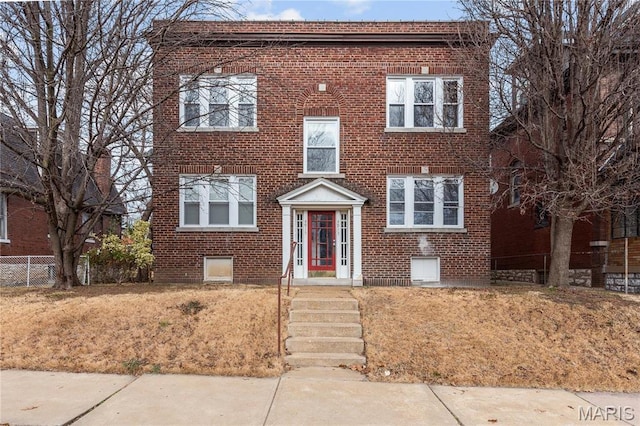 4913 Devonshire Ave, Saint Louis, MO 63109 - view of front of home featuring brick siding and fence