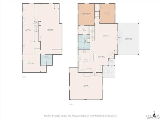 21510 Keyesport Rd, Keyesport, IL 62253 - floor plan / room layout