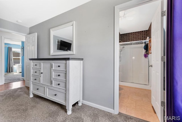 420 Glen Forest Dr, Troy, MO 63379 - hall featuring baseboards and light carpet