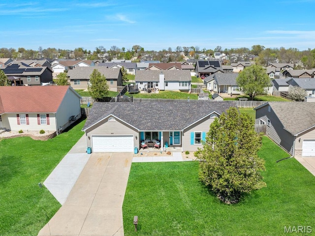 420 Glen Forest Dr, Troy, MO 63379 - single story home with a residential view, an attached garage, and concrete driveway