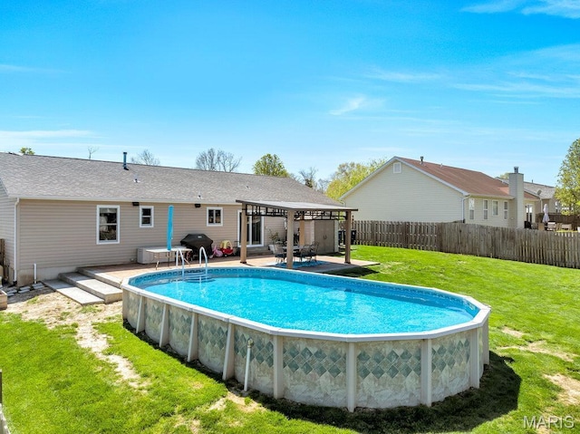 420 Glen Forest Dr, Troy, MO 63379 - view of swimming pool featuring grilling area and a patio
