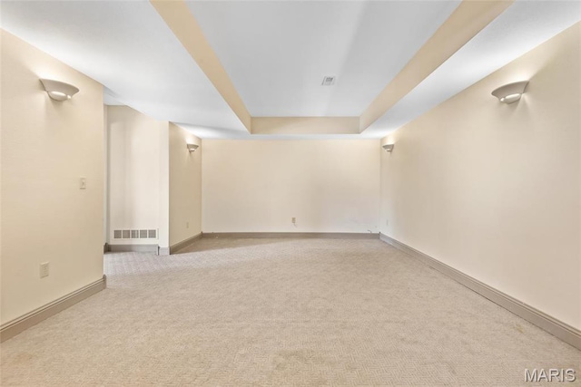 2017 Richview Dr, Saint Jacob, IL 62281 - below grade area with light carpet and baseboards