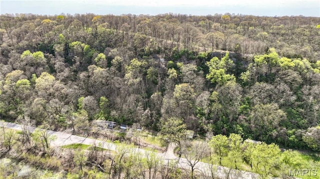 798 N Broadway, Kampsville, IL 62053 - bird's eye view of a forest