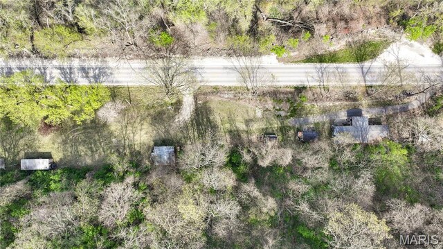 798 N Broadway, Kampsville, IL 62053 - drone / aerial view
