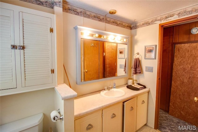 798 N Broadway, Kampsville, IL 62053 - bathroom with toilet and vanity