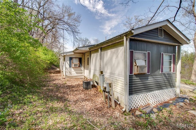 798 N Broadway, Kampsville, IL 62053 - view of property exterior with cooling unit