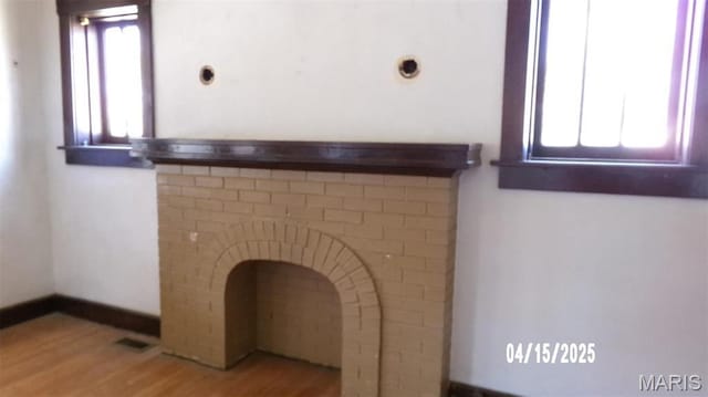 224 Voss Pl, Belleville, IL 62220 - detailed view of wood finished floors and arched walkways