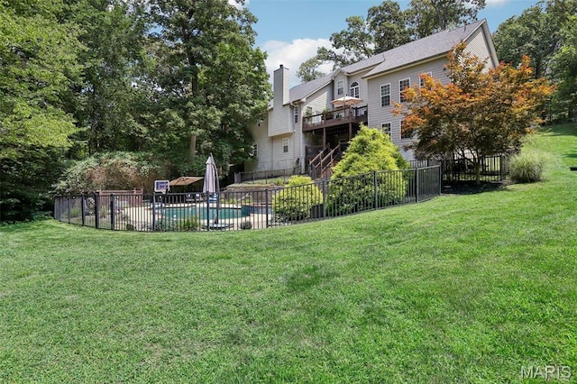 1002 Chesterfield Forest Dr, Wildwood, MO 63005 - view of yard