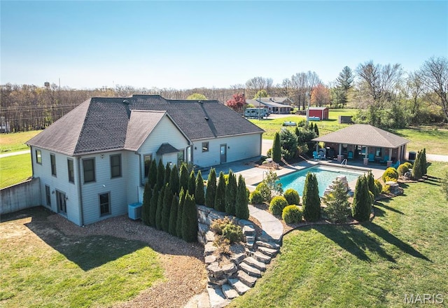 1100 Landon Rd, Bourbon, MO 65441 - view of subject property featuring a pool