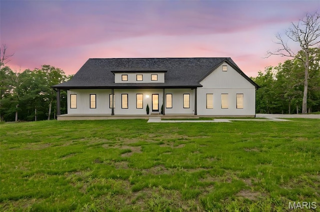 10102 Springer Dr, Bonne Terre, MO 63628 - view of front of property with a front lawn