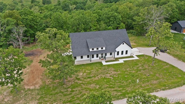 10102 Springer Dr, Bonne Terre, MO 63628 - view of subject property with a forest