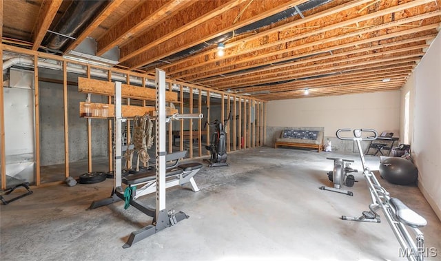 21438 Lancaster Ln, Waynesville, MO 65583 - view of unfinished below grade area