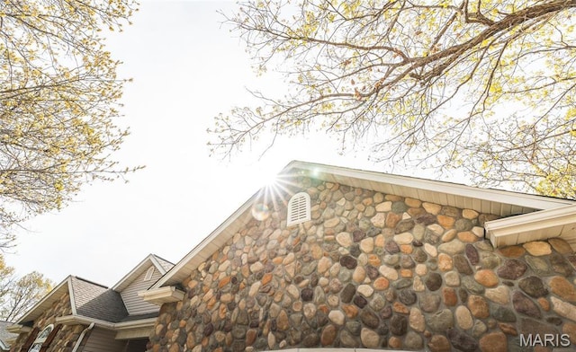 21438 Lancaster Ln, Waynesville, MO 65583 - view of property exterior featuring stone siding