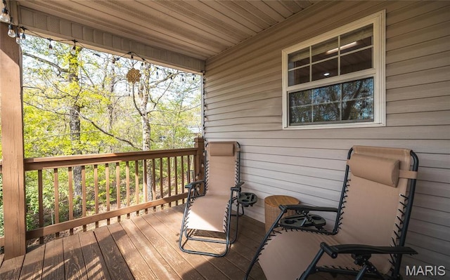 21438 Lancaster Ln, Waynesville, MO 65583 - view of deck