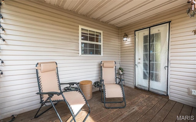21438 Lancaster Ln, Waynesville, MO 65583 - view of wooden terrace