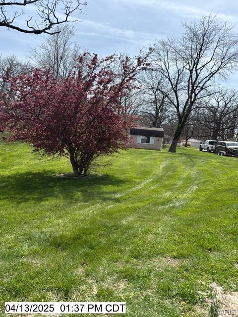 710 Ridgeway St, Hillsboro, IL 62049 - view of grassy yard