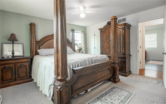 121 Ripley 142e-18, Doniphan, MO 63935 - bedroom with light carpet and ceiling fan
