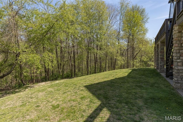 312 Oak Forest Dr, Jackson, MO 63755 - view of green lawn