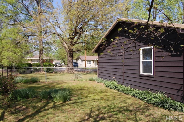 view of side of property