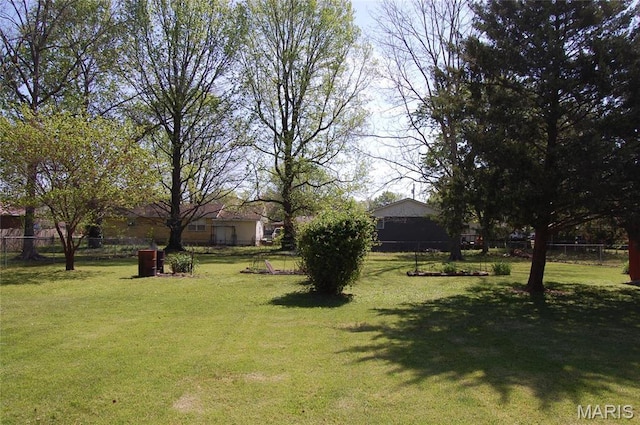 view of yard