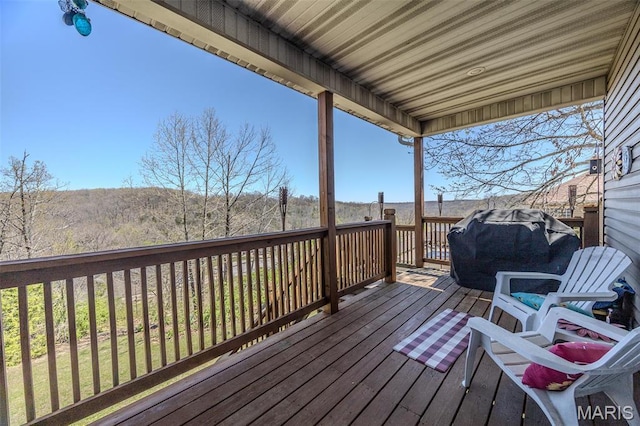 view of deck