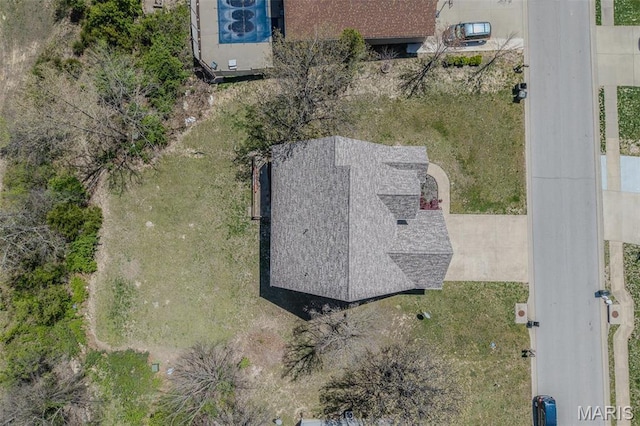 view of subject property
