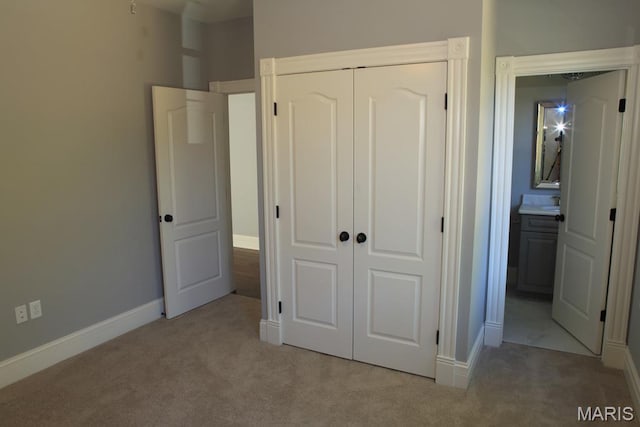 420 W Rose Hill, Saint Louis, MO 63122 - unfurnished bedroom featuring carpet and a closet