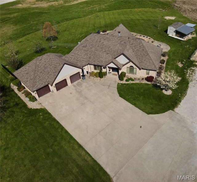 view of subject property