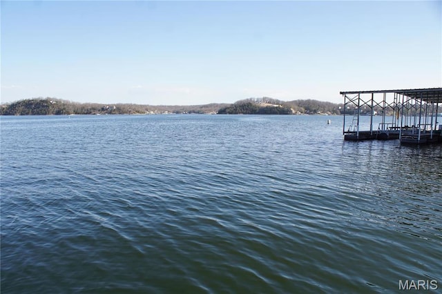 64 W Windjammer Ct Unit 2D, Lake Ozark, MO 65049 - dock with a water view