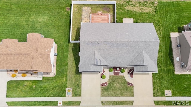 190 Bay Meadow Cir, Moro, IL 62067 - aerial view