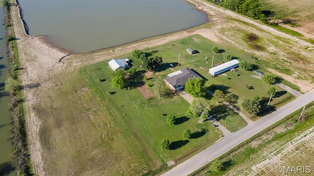 12572 Rd 516, Senath, MO 63876 - aerial view of property and surrounding area with rural landscape