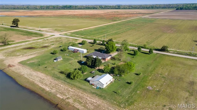 12572 Rd 516, Senath, MO 63876 - aerial view of property's location featuring rural landscape and large plots for crops