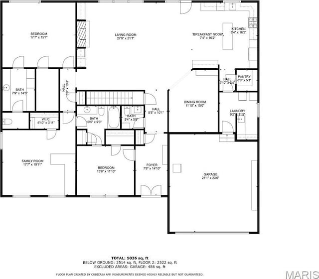 9906 Sappington Rd, Saint Louis, MO 63128 - property floor plan