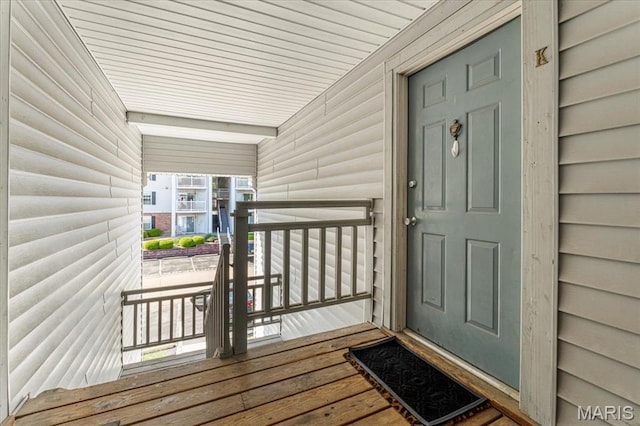 view of entrance to property