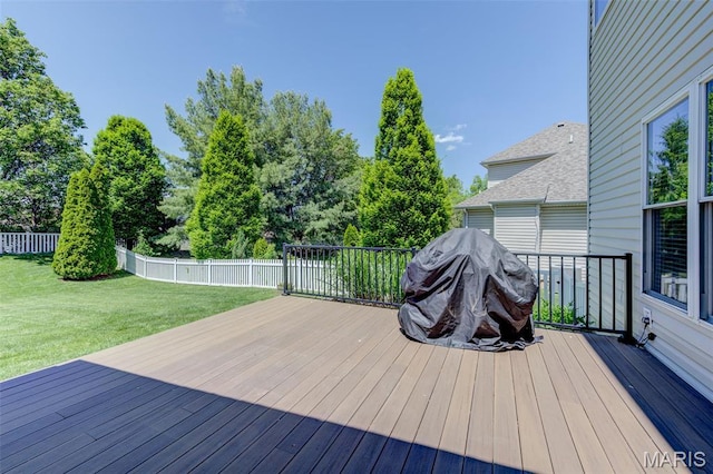 1024 Brook Mont Dr, Ofallon, MO 63366 - view of wooden deck