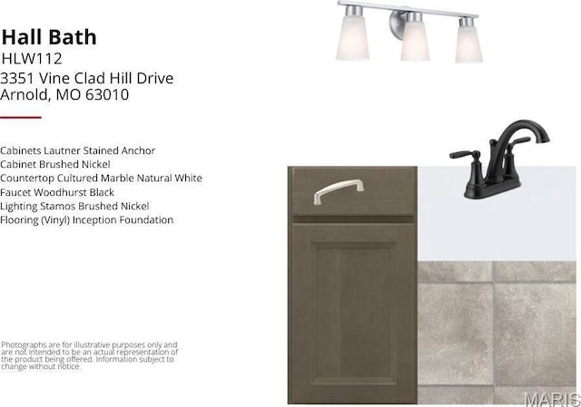 3351 Vine Clad Hill Dr, Arnold, MO 63010 - view of a document