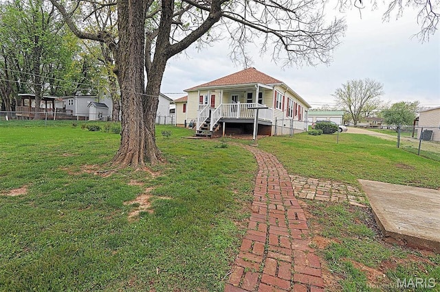 304 Reuter St, Park Hills, MO 63601 - back of property with a porch