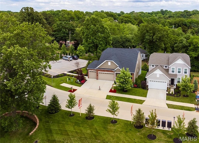 3336 Vine Clad Hill Dr, Arnold, MO 63010 - bird's eye view of a forest