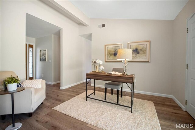 3105 Newgate Dr, Florissant, MO 63033 - office space featuring wood finished floors and baseboards