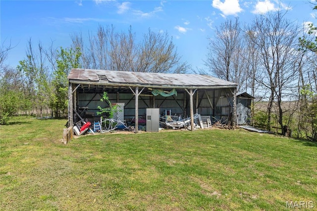 1821 Pcr 916, Perryville, MO 63775 - view of pole building featuring a lawn