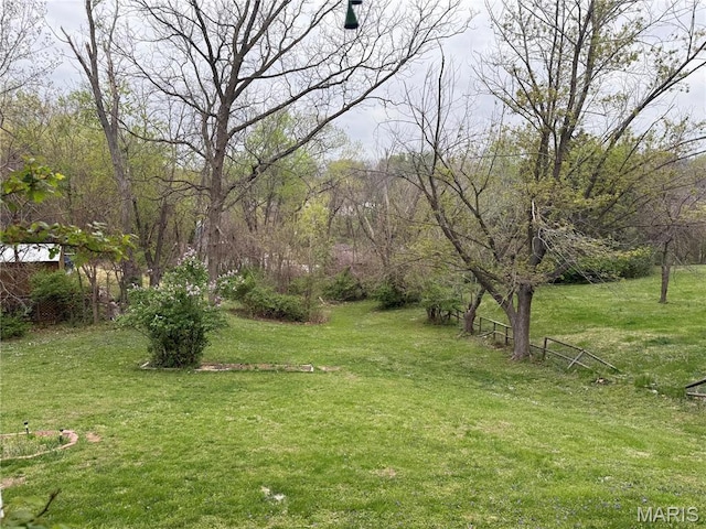 455 Country Club Dr, Hannibal, MO 63401 - view of yard