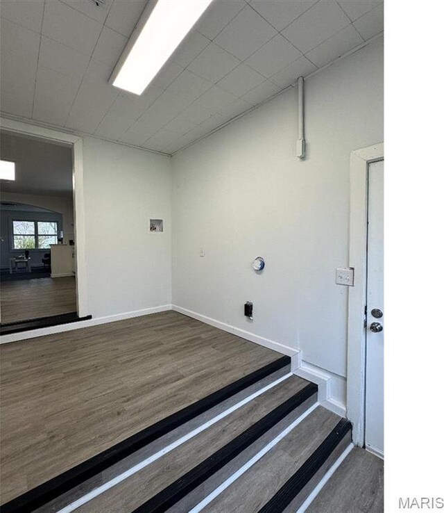 61 Pine Trl, Fairview Heights, IL 62208 - washroom featuring wood finished floors and baseboards