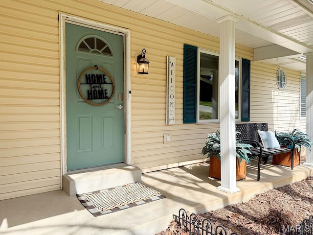 632 N Lafitte Dr, Bonne Terre, MO 63628 - entrance to property featuring a porch