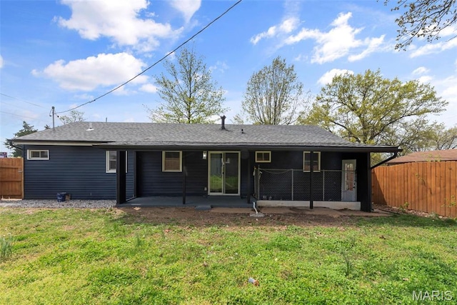 449 Hillcrest Blvd, Ballwin, MO 63021 - back of house with a patio area