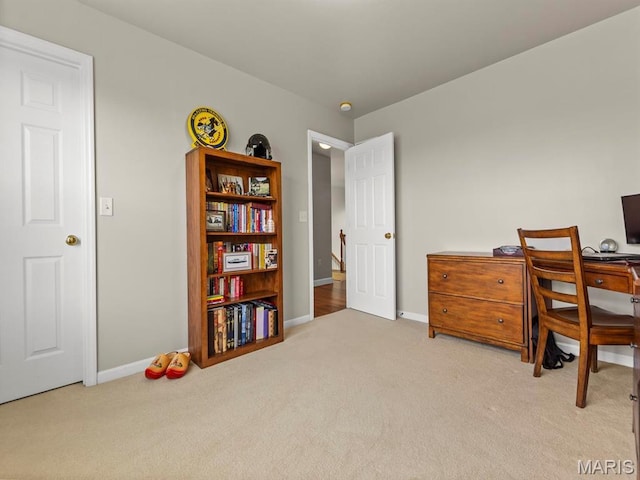 1509 Cedar Ridge Dr, Ofallon, IL 62269 - office featuring carpet and baseboards