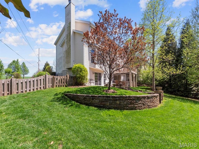 1509 Cedar Ridge Dr, Ofallon, IL 62269 - view of yard featuring a patio