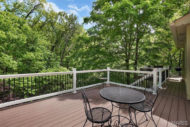 1508 Pacland Ridge Ct, Chesterfield, MO 63005 - view of deck
