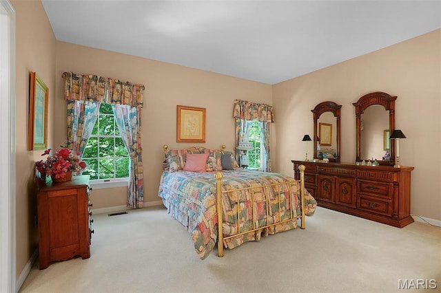 1508 Pacland Ridge Ct, Chesterfield, MO 63005 - bedroom with multiple windows and carpet flooring