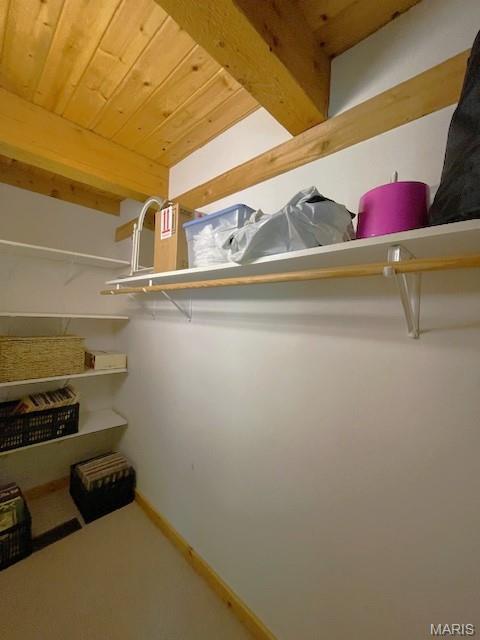 577 Schluersburg Rd, Augusta, MO 63332 - spacious closet with carpet flooring