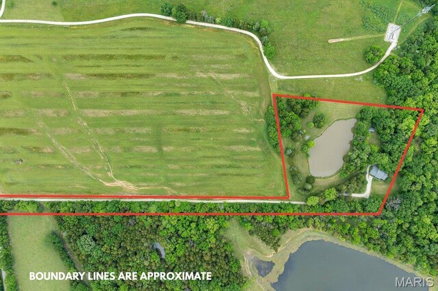 28470 Sunnyside Rd, Warrenton, MO 63383 - map / location with property boundaries highlighted